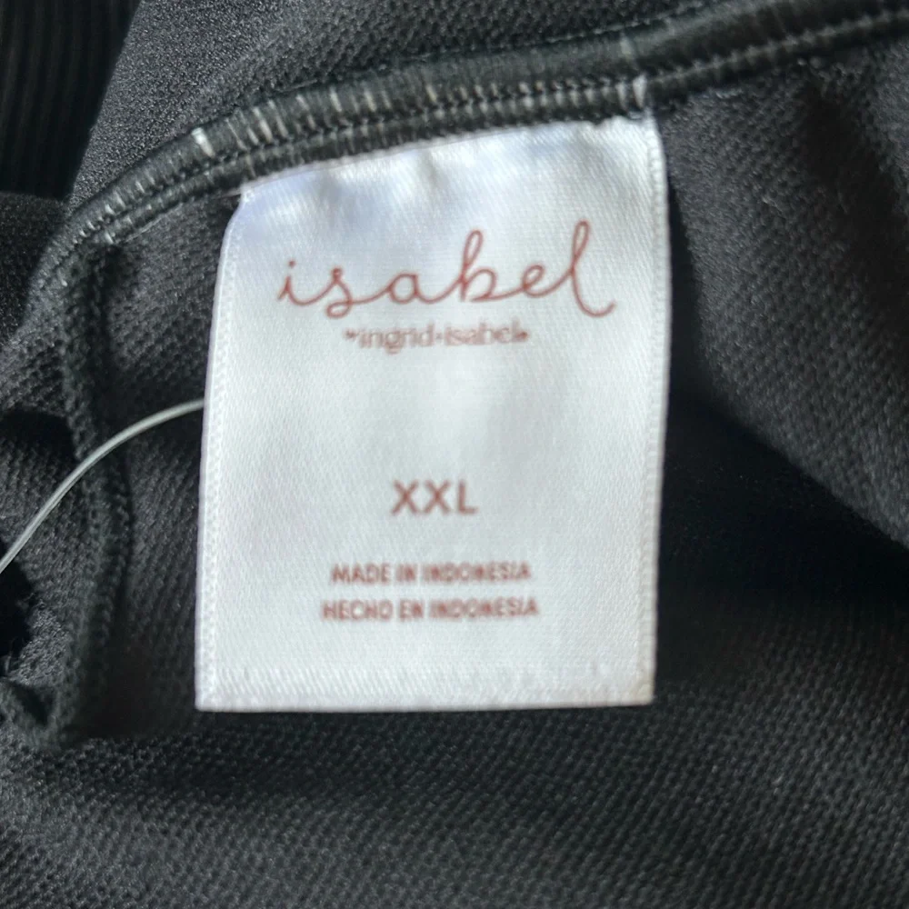 Isabel Black One Piece Swimsuit Adjustable Straps XXL